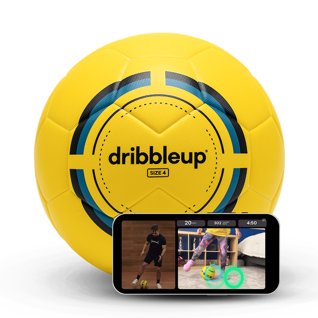Soccer ball with app