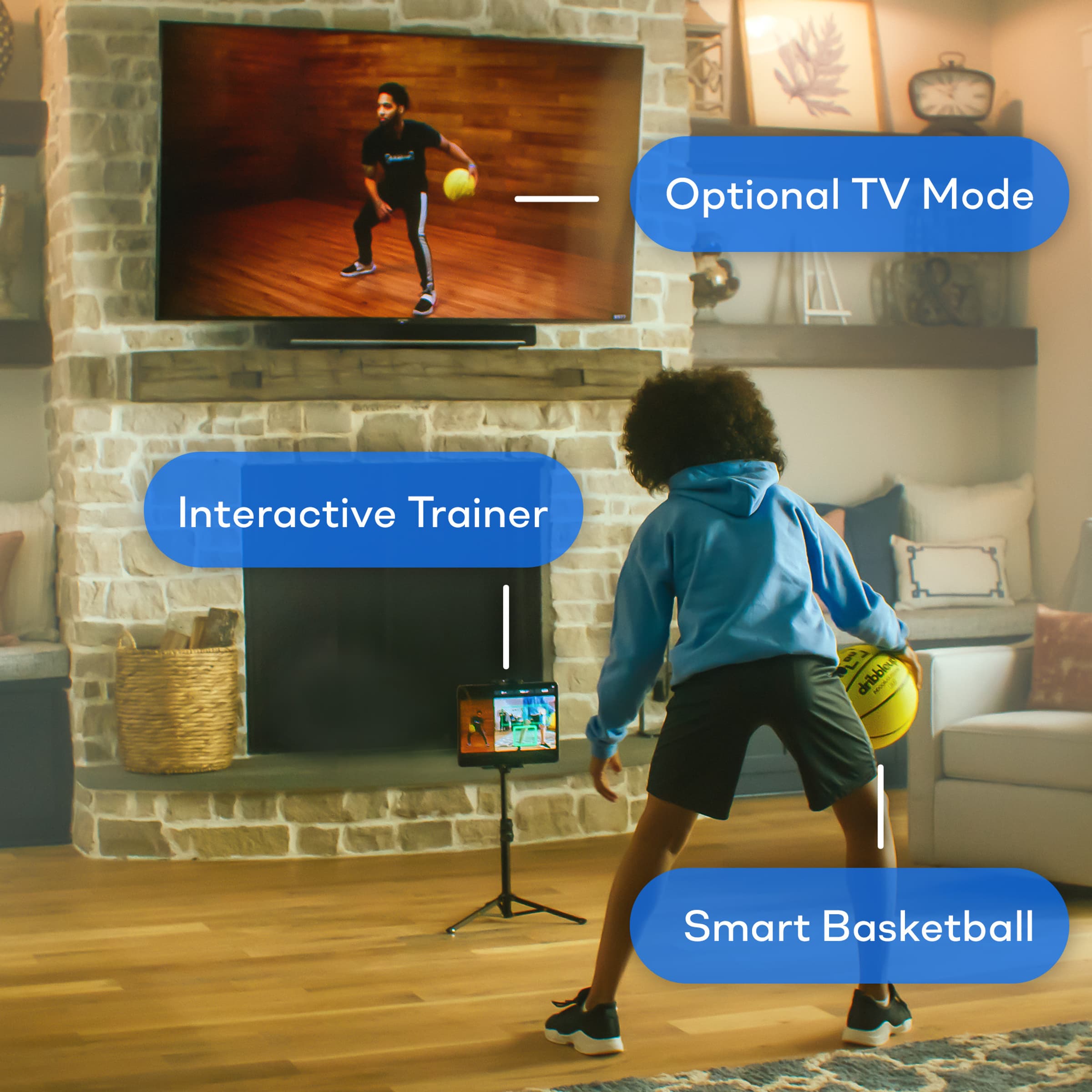 How the Smart Basketball Works